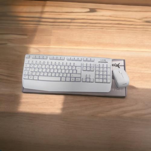 TURBOX WORKEYS OFFICE USB BEYAZ KABLOSUZ KLAVYE MOUSE SET